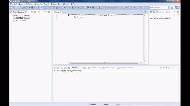 瑞萨电子 e² studio 开发环境教程 – 导入篇