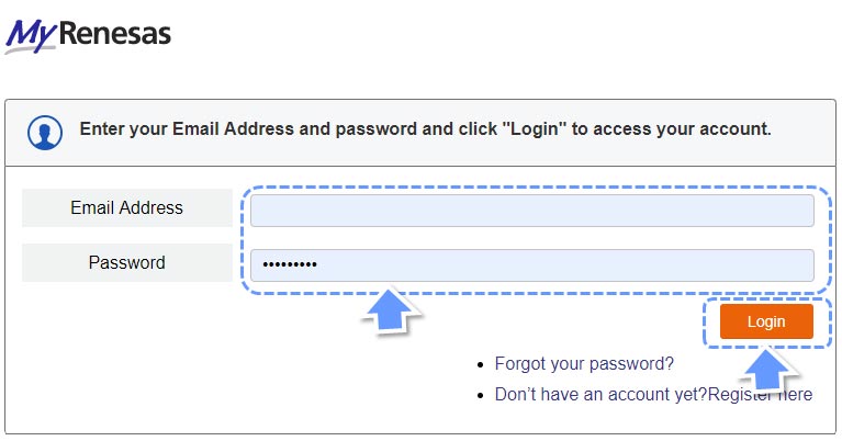 my-renesas-login
