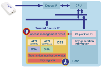 Trusted Secure IP - RX65N, RX651/RX72M