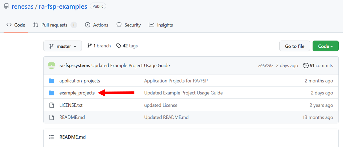 Using Example Projects to Support RA MCU Designs5