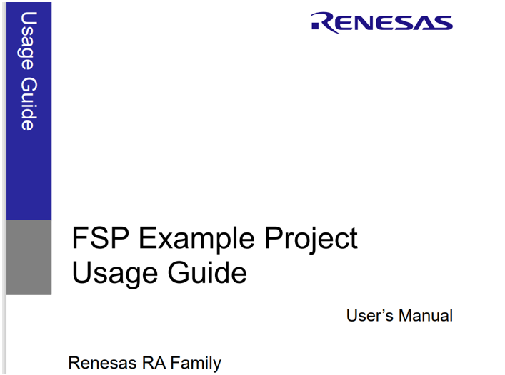 Using Example Projects to Support RA MCU Designs9