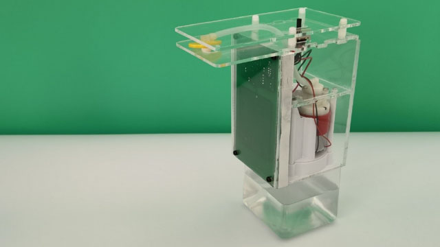 Automatic Liquid Dispenser with Proximity Capacitive Sensing