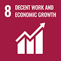 icon: Decent Work and Economic Growth