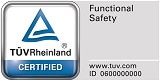 TÜV Rheinland Certified Functional Safety