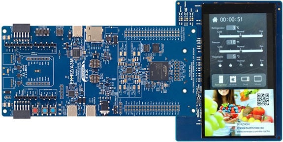 High-Definition HMI Example with the EK-RZ/A3M Board