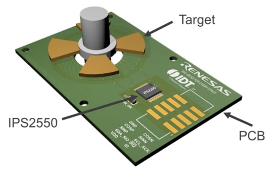 Board with IPS2550