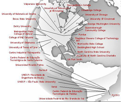 北美大学计划（现有约50所大学）