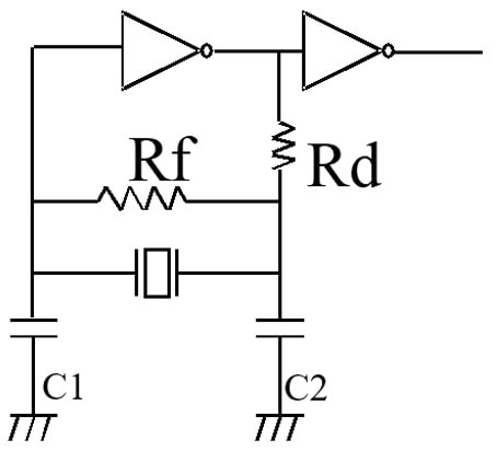 Pierce oscillator
