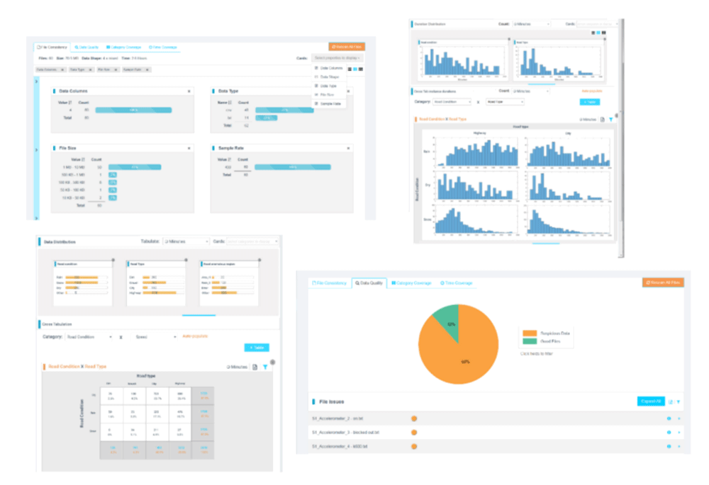 Reality AI Tools 4.0 contains data analytics