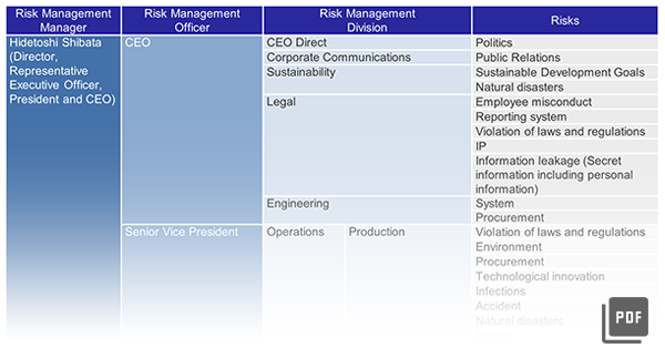Renesas Risk Management System