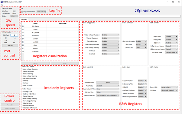 RH4Z2501 Evaluation GUI