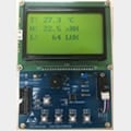 RL78/G11 Portable Environment Temperature Humidity Luminance Monitor PCB