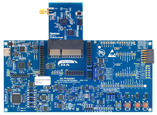 Wi-Fi EK-RA6W1 Evaluation Kit (DUT) Image