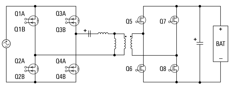 Single-Stage OBC DC/DC Diagram Single-Stage OBC DC/DC Diagram