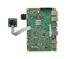 e-con e-CAM22_CURZH with Renesas RZ/V2H Evaluation Board - Top