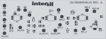 ISL705XRHEVAL1Z Rad Hard Supervisory IC Eval Board