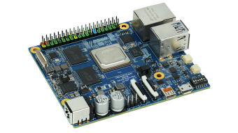 Angled photo of the WS125-V2HRDKREFZ Robot Development Kit board.