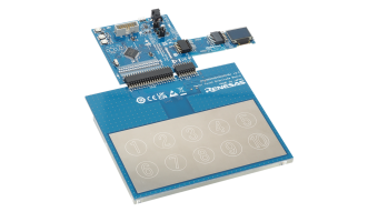 Metal Touch Solution Reference Design Boards Connected - Top