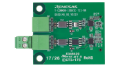 Y-COMMON-10BASE-T1S 以太网扩展板的顶视图。