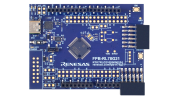 FPB-RL78G21板的顶视图。