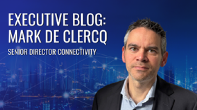 Main executive blog image of Mark De Clercq with his title.