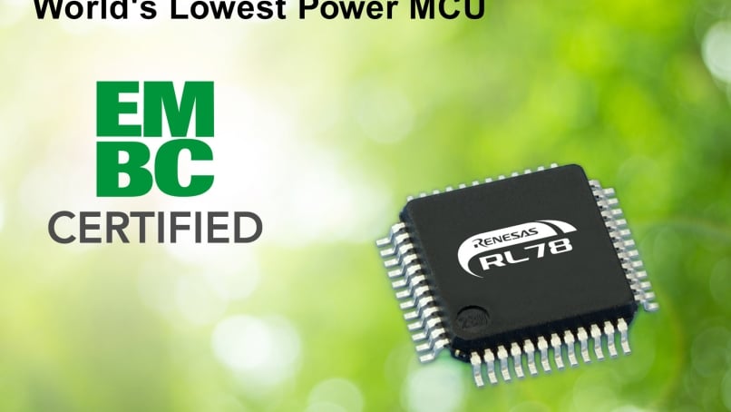 RL78 Certified by EEMBC ULPMark-PP as the World's Smallest Power-Consuming MCUs Blog Image