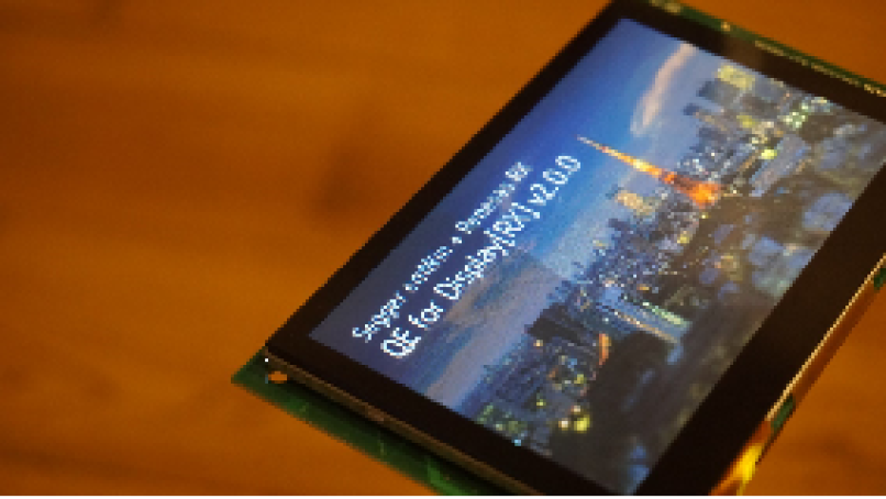 Easy GUI Development Using Renesas' “QE for Display” Development Tool Blog