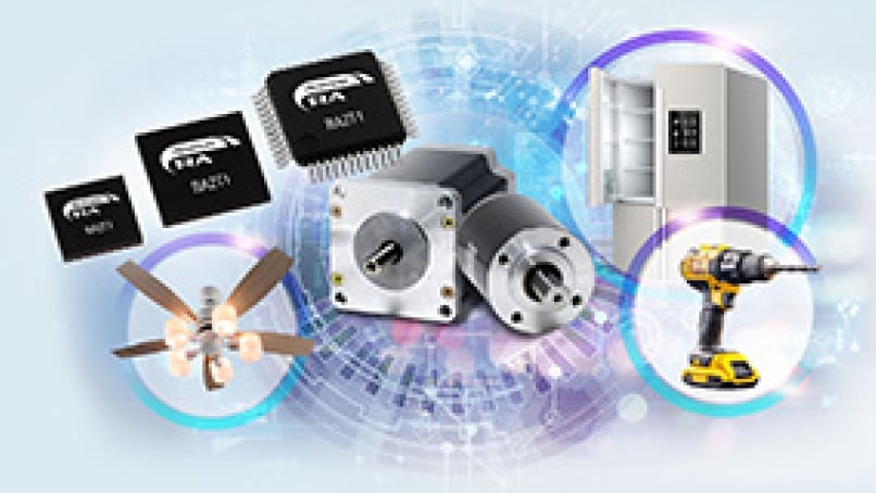 High Performance x Compact Size Required for Power Tools and Fan Products RA2T1 Blog