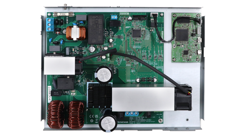 AIR-CON-ODU-REF Reference Design Inverter Board - Top with Isolated MC-COM Communication Board