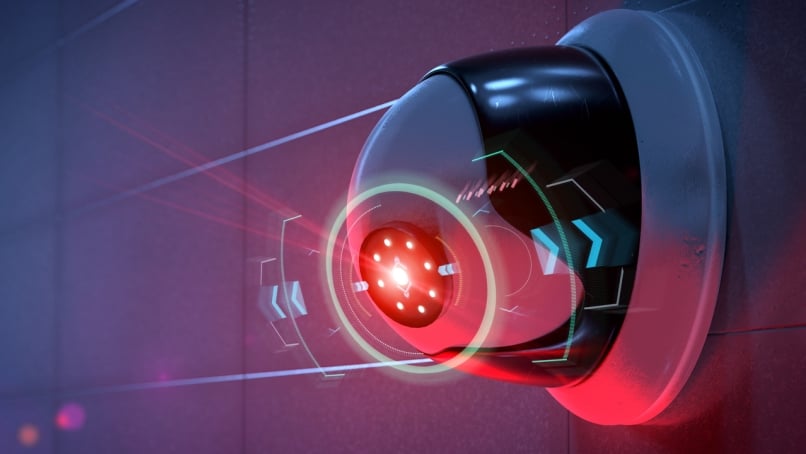 AI-enabled surveillance camera