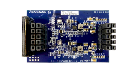 ISL8024DEMO2Z Power Module for AMD RFSoC Applications Demonstration Board - Top