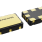 3D illustration featuring top and bottom views of CLCC IC chip package with 8 lead count.
