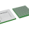 3D illustration featuring top and bottom views of FCBGA IC chip package with 196 lead count.