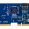 Photo of the top of the ForgeFPGA Socket Card #2 board.