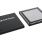 3D illustration featuring top and bottom views of HVQFN IC chip package with 64 lead count.