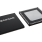 3D illustration featuring top and bottom views of HWQFN IC chip package with 64 lead count.