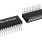 3D illustration featuring top and bottom views of PDIP chip package with 24 lead count.