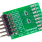 Photo of the Pmod LED Adapter board.