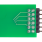 Photo of the bottom of the Pmod LED Adapter board.