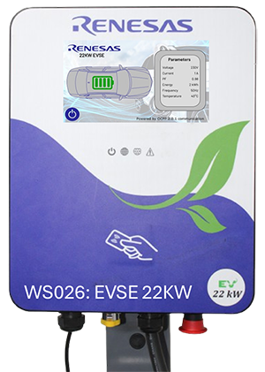 22kW Electric Vehicle Supply Equipment Parameters for Level 2 EV Charger Image