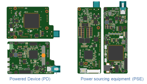 Figure 6: PoDL reference design boards