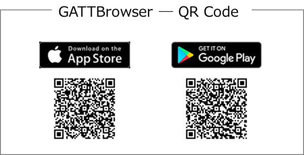 GATTBrowser QR Codes