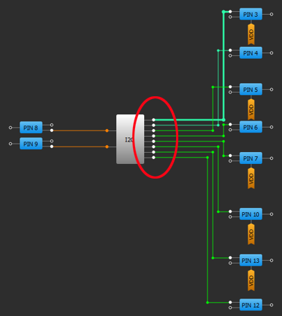 I2C Virtual Inputs