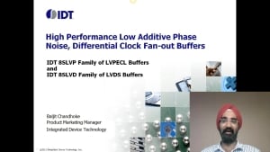 Low-jitter Differential Fanout Buffers - 8SLVP and 8SLVD Families from IDT