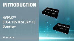SLG47105 / SLG47115 HVPAK High Voltage Programmable Mixed-Signal IC Overview