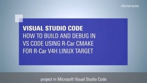 How to Build and Debug in VS Code for R-Car V4H