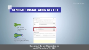 RX Family Secure Key Injection