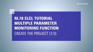  ELCL Multiple Parameter Monitoring Tutorial (1/3) - Create the Project