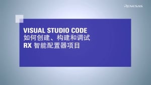Visual studio Code - 如何创建，构建和调试RX智能配置器项目