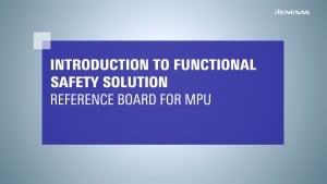 RZ/T2L Functional Safety Reference Kit Overview